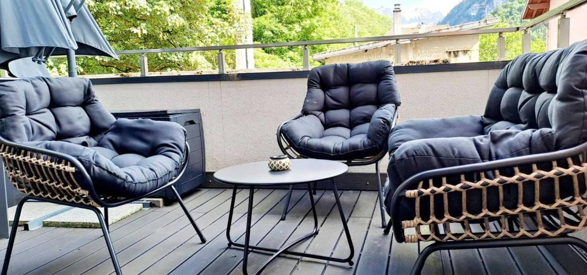 Black&White Home-By So'Serenityhome-Balcon-Parking Cluses Appartement