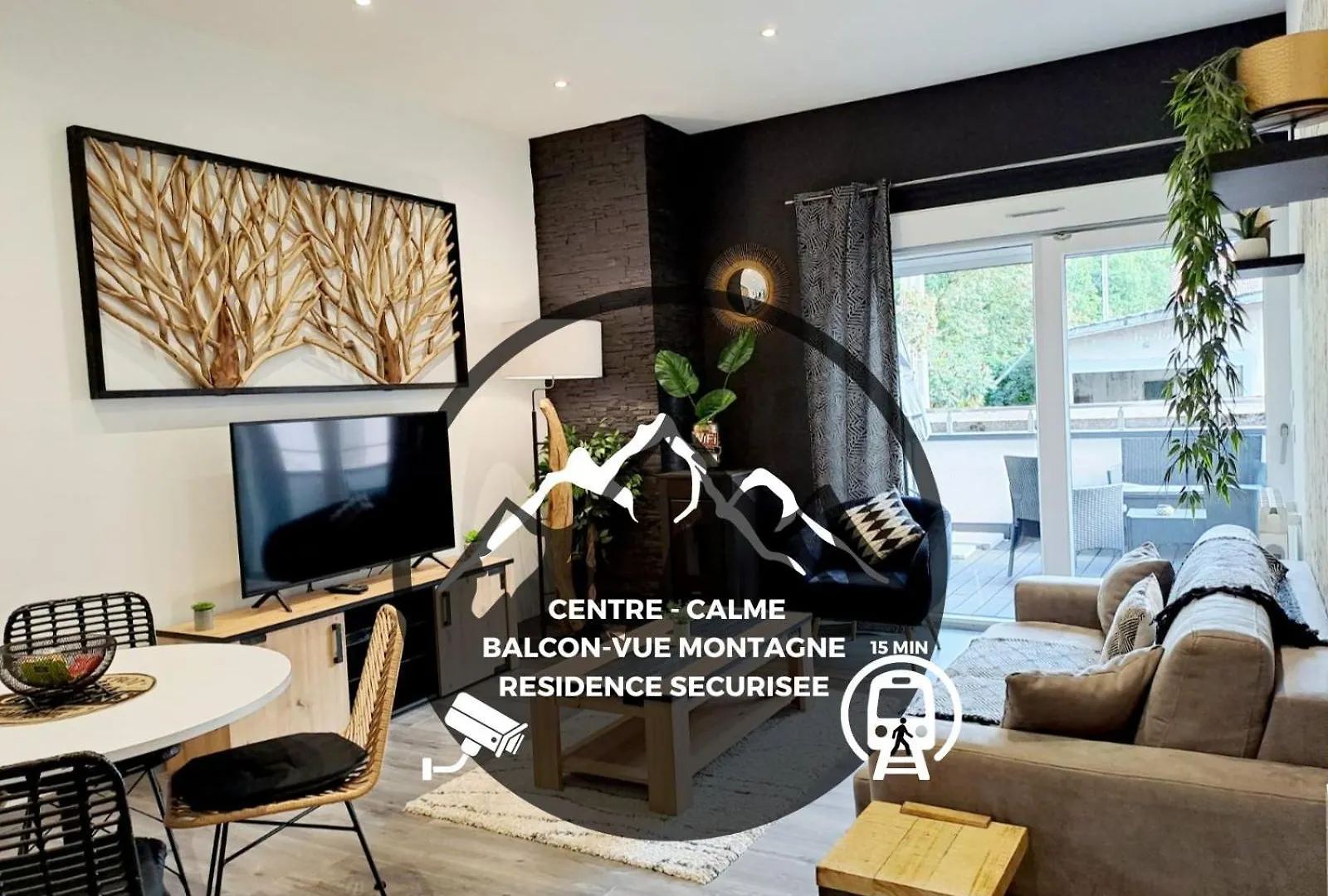 Appartement Black&White Home-By So'Serenityhome-Balcon-Parking Cluses
